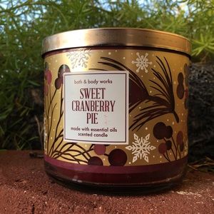 Sweet Cranberry Pie Candle Bath Body Works